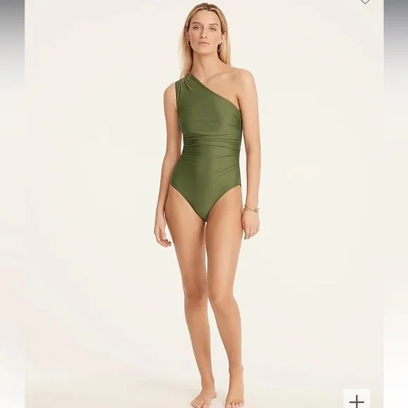 🆕 J. Crew Ruched Shoulder One Piece Swimsuit . 18. NWT!💥💥 - Picture 15 of 15